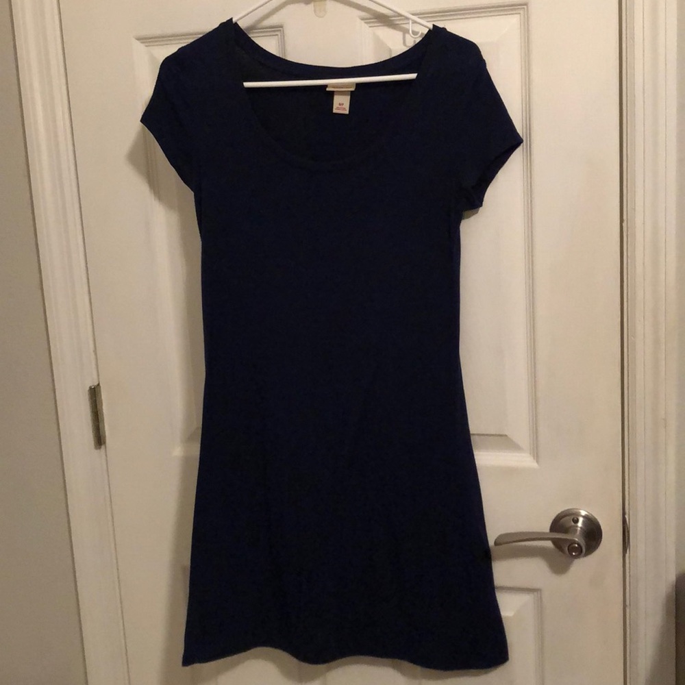 Dark Navy T-Shirt Dress